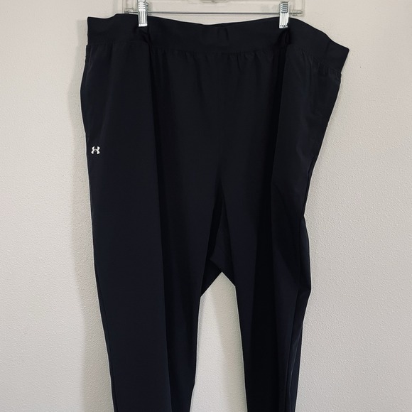Mens 2XL Under Armour Tapered Jogger Pants Swishy Material Pockets Drawstring - Picture 1 of 8